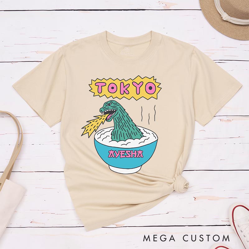 Personalized Tokyo Monster Anime Classic T-Shirts Japanese Vintage Tshirt for Anime Lovers