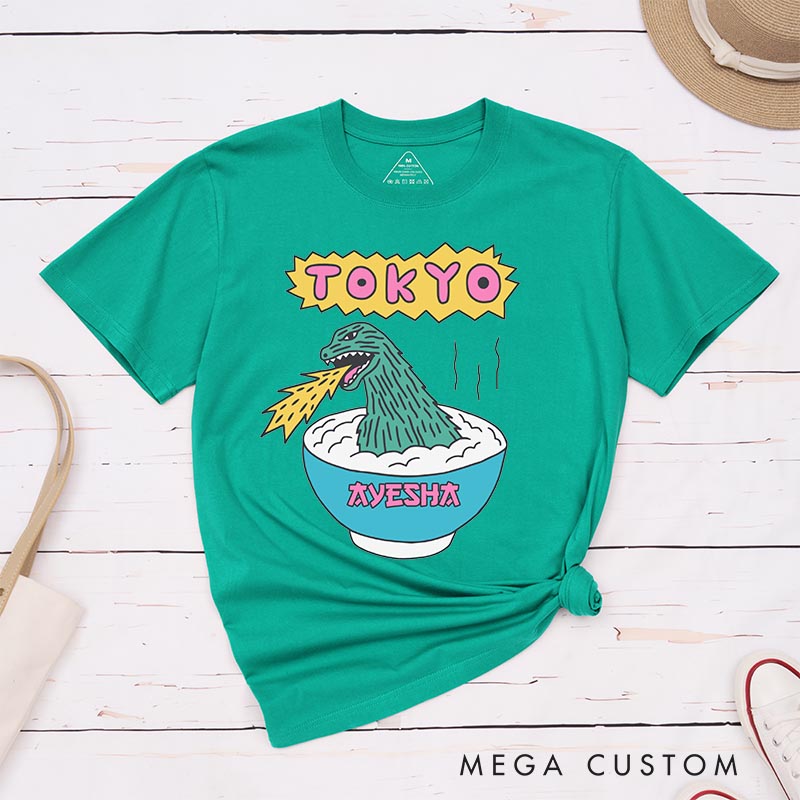 Personalized Tokyo Monster Anime Classic T-Shirts Japanese Vintage Tshirt for Anime Lovers