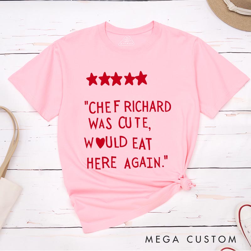 Personalized Chef Was Cute Artist Classic T-Shirts Painting Motivational Tshirt Art Lover Illustration Shirt