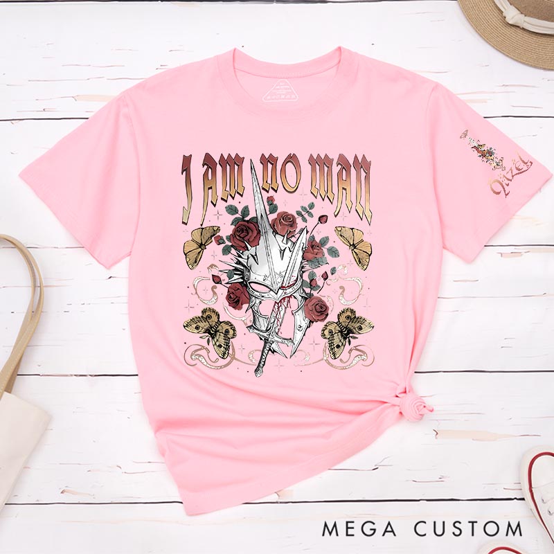 Personalized I Am No Man Movie Classic T-Shirts Fantasy Feminism Movie Tshirt for Movie Lovers