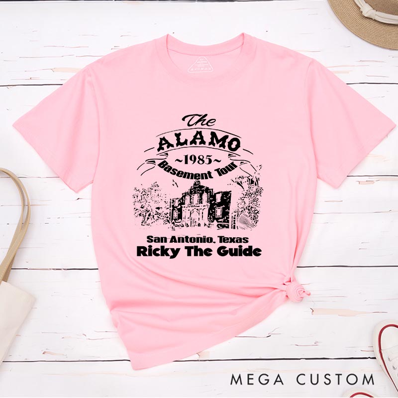 Personalized 1985 Basement Tour Classic T-Shirts Horror Movies Tshirt Film Fan Shirt Halloween