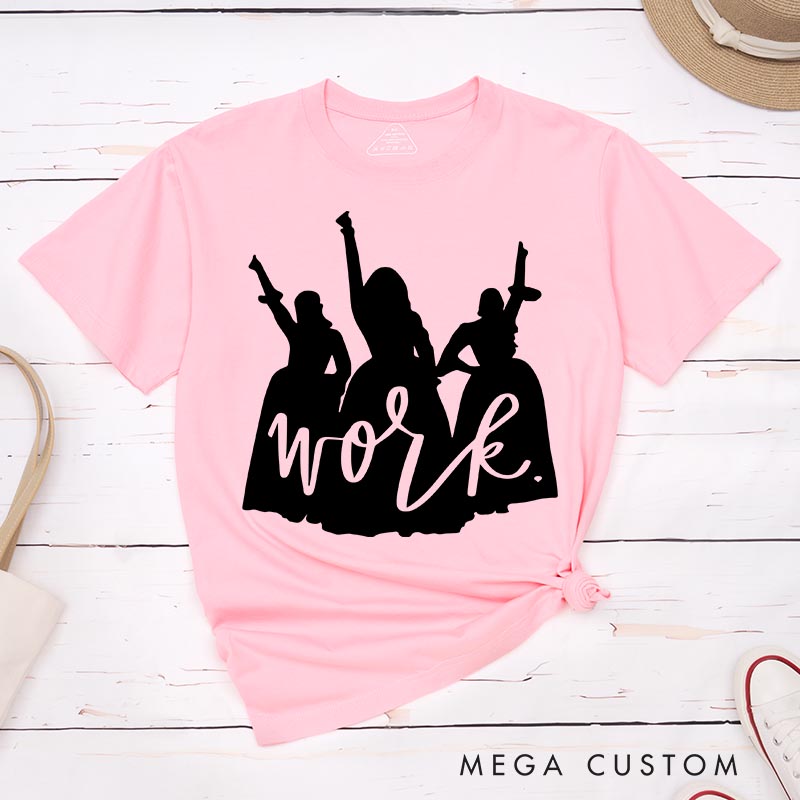 Personalized Work Ladies Musical Classic T-Shirts for Musical Lover Tshirt Musical Fan Independence Day