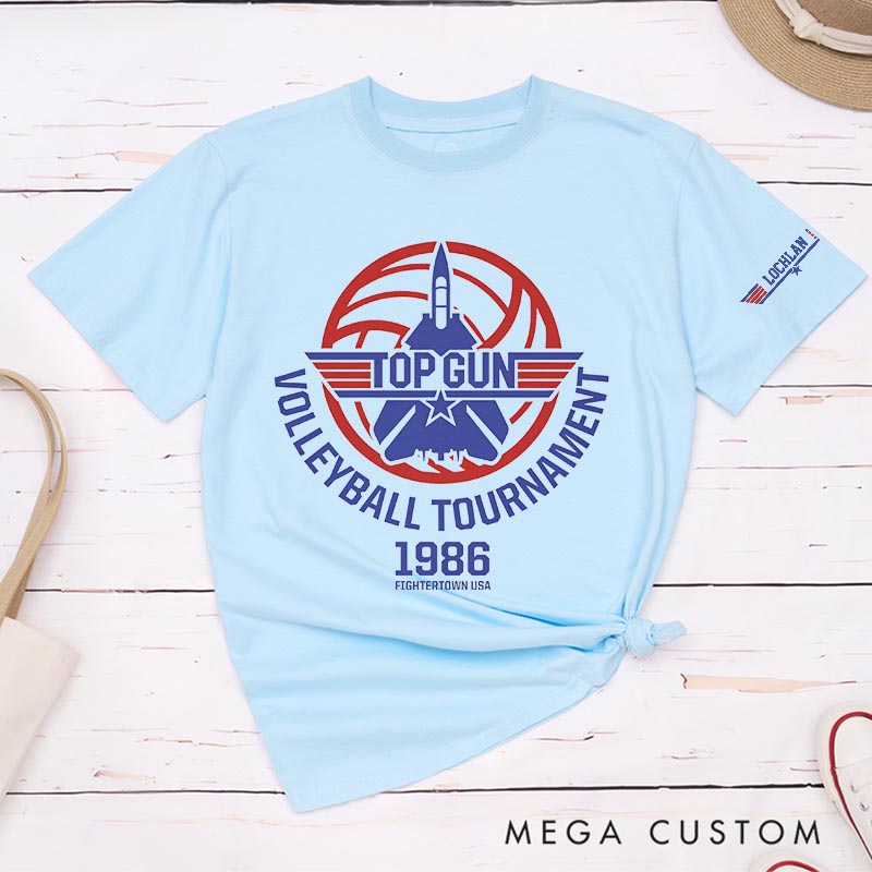 Personalized Pilot Volleyball Movie Classic T-Shirts Independence Day Tshirt Veterans Day Shirt