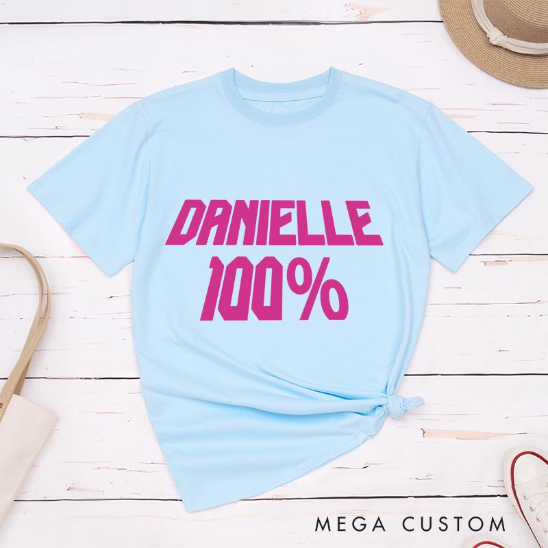 Personalized Percentage Anime Classic T-Shirts Japanese Manga Comic Tshirt for Anime Lovers