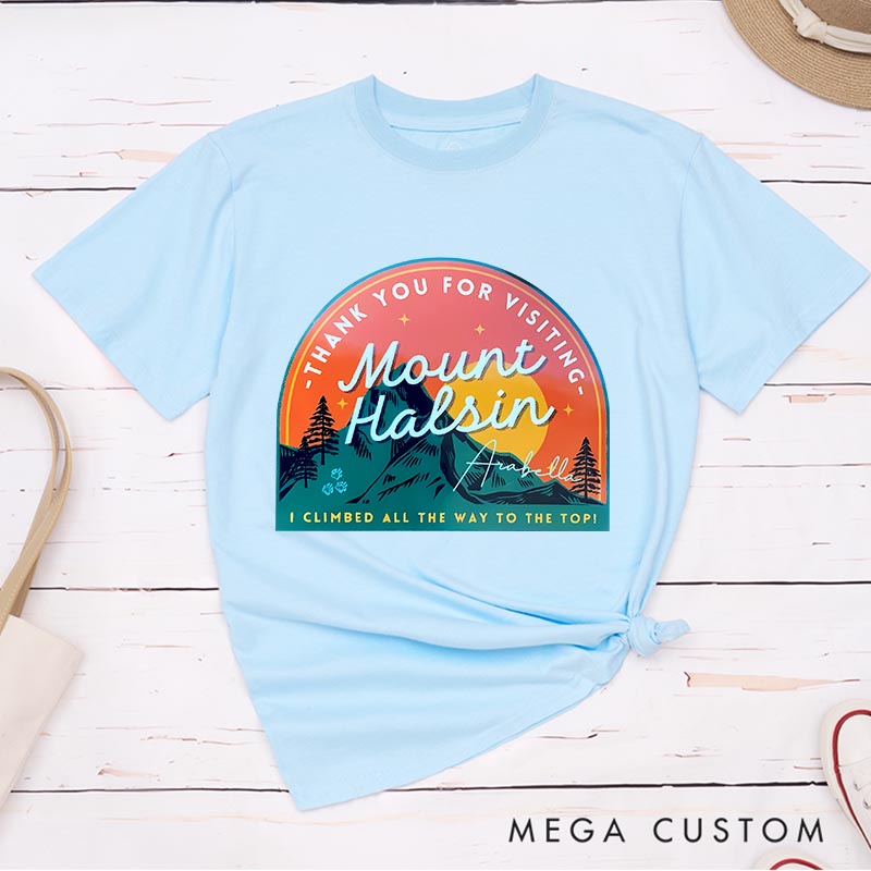 Personalized Mountain Halsin Game Classic T-Shirts CRPG Druid Video Game Tshirt Fantasy Game Shirt