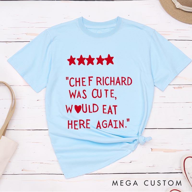 Personalized Chef Was Cute Artist Classic T-Shirts Painting Motivational Tshirt Art Lover Illustration Shirt