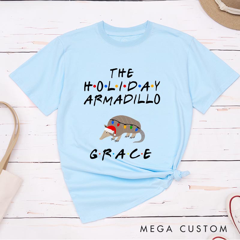 Personalized The Holiday Christmas TV Show Classic T-Shirts Vintage Holiday Movies Tshirt Family Movie Shirt
