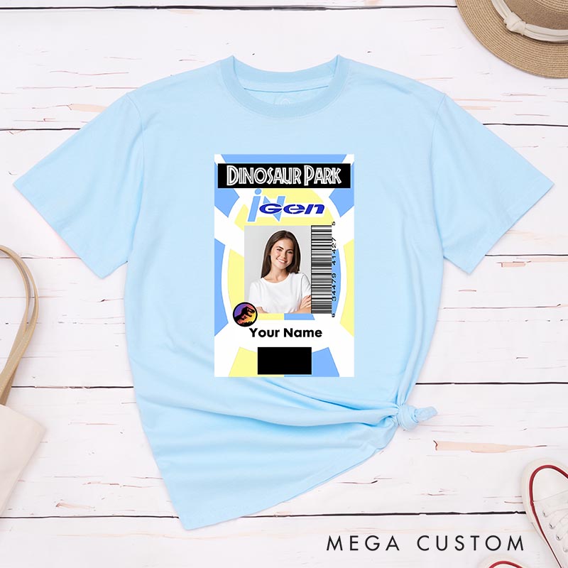 Personalized Park Gen Lab Tech Movie Classic T-Shirts Dinosaur Tshirt for Movie Lovers 90s Park Fan