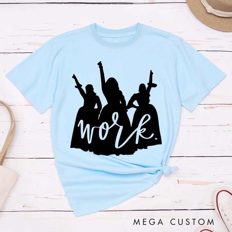 Personalized Work Ladies Musical Classic T-Shirts for Musical Lover Tshirt Musical Fan Independence Day