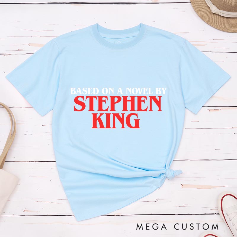 Personalized Based on a Novel by S Classic T-Shirts Horror Halloween Tshirt for Movie Book Lovers