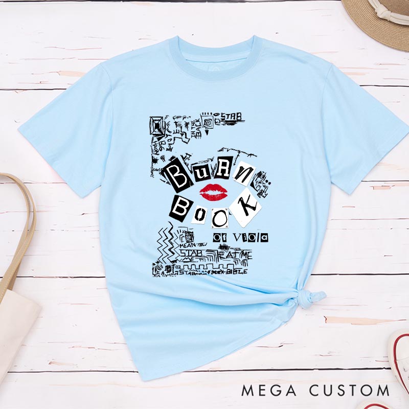 Personalized Pink Book Classic T-Shirts Vintage Movie Tshirt Film Fan Shirt for Her