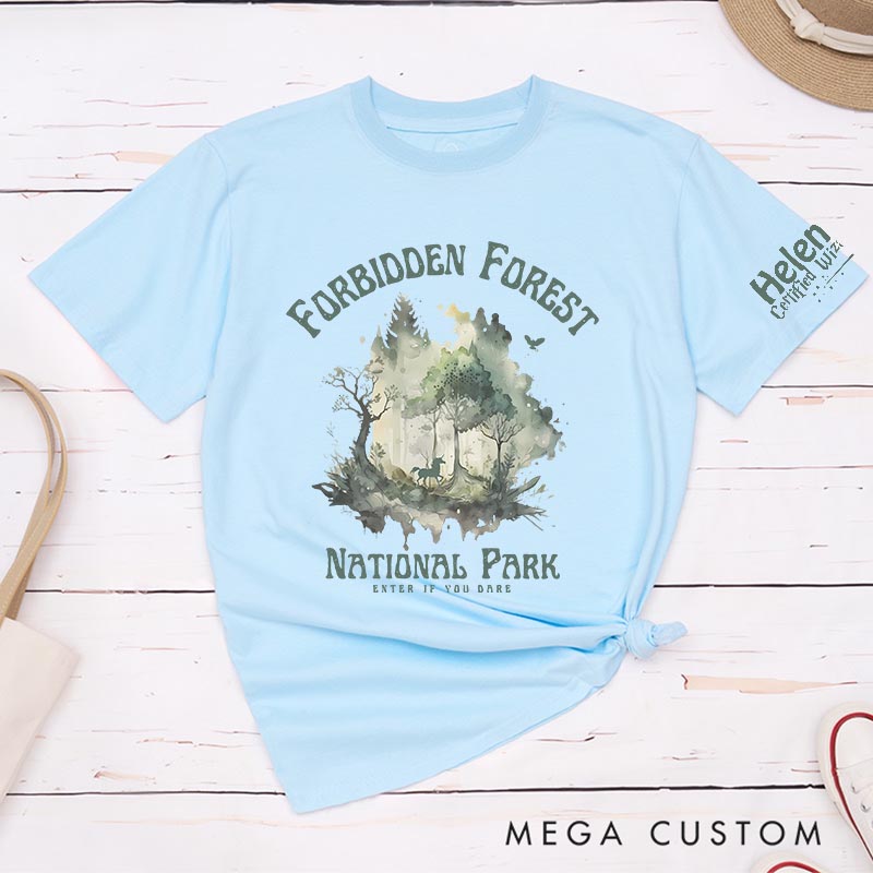 Personalized Restricted Forest Magic Movie Classic T-Shirts Magic Movie and Book Tshirt for Film Lovers Book Worms