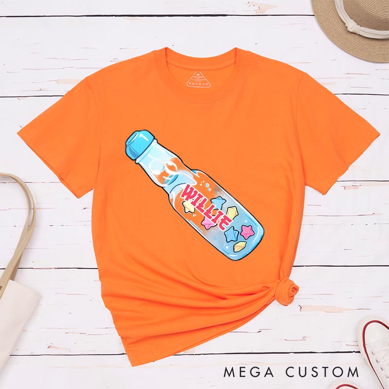 Personalized Star Ramune Classic T-Shirts Japanese Manga Comic Tshirt for Anime Lovers
