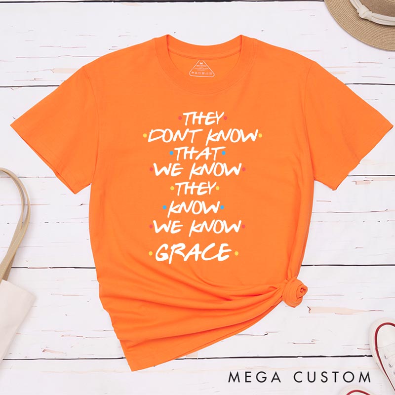 Personalized We Know Classic T-Shirts TV Show Movie Tshirt TV Series Fan Shirt