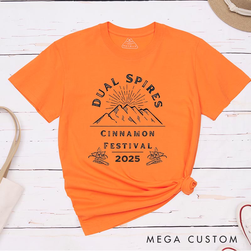 Personalized Dual Spires Festival Classic T-Shirts Detective Movie Tshirt Film Fan Shirt Halloween