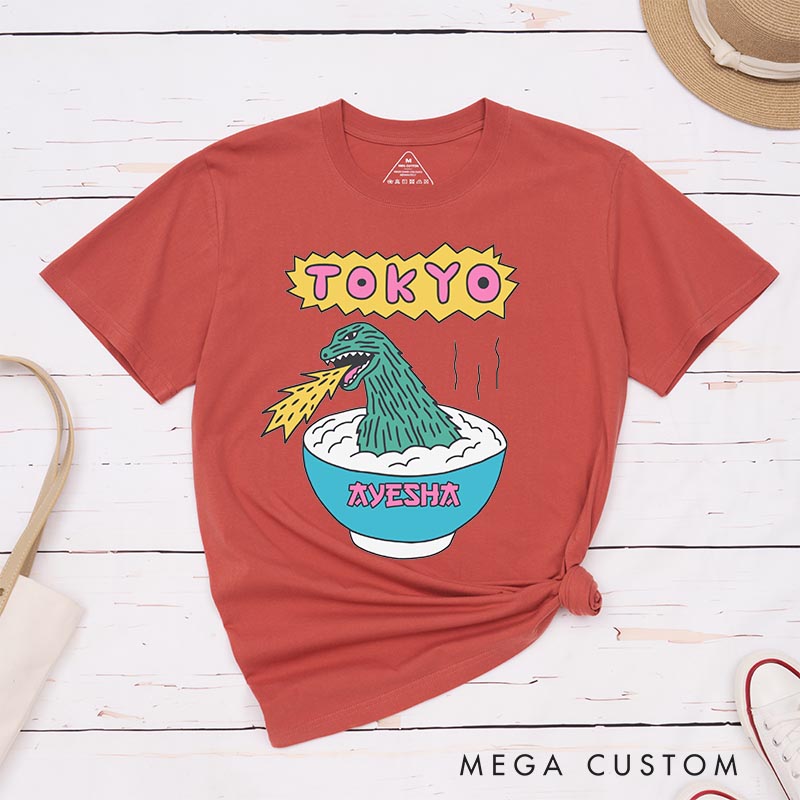 Personalized Tokyo Monster Anime Classic T-Shirts Japanese Vintage Tshirt for Anime Lovers