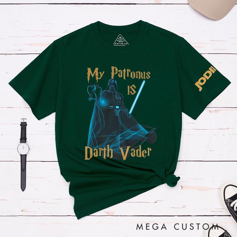 Personalized My Potronus is Death V Classic T-Shirts Galaxy Fantasy Nerdy Geek Tshirt for Movie Lovers