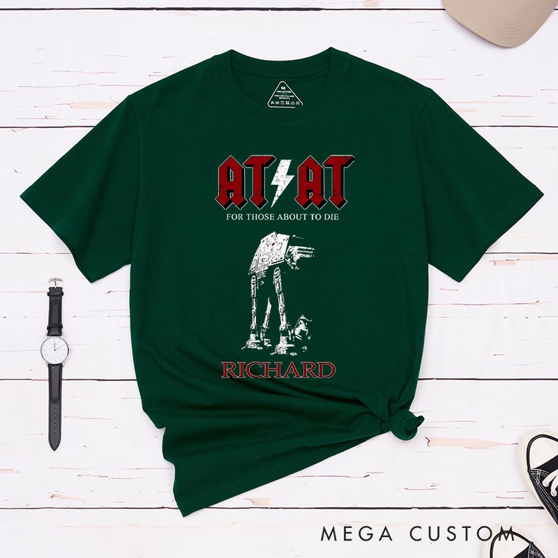 Personalized Rock Music Galaxy Classic T-Shirts Star Music Lover Nerdy Geek Tshirt Music Parody