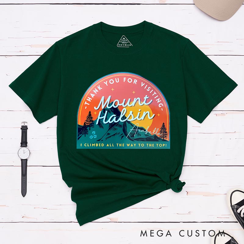 Personalized Mountain Halsin Game Classic T-Shirts CRPG Druid Video Game Tshirt Fantasy Game Shirt