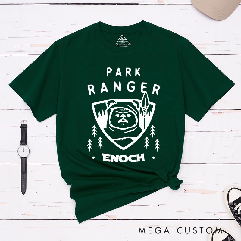 Personalized Park Ranger Galaxy Classic T-Shirts Geek Tshirt for Movie Lovers