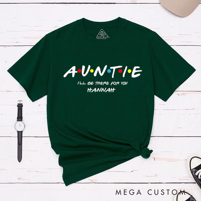 Personalized Auntie Classic T-Shirts TV Show Movie Tshirt TV Series Fan Shirt