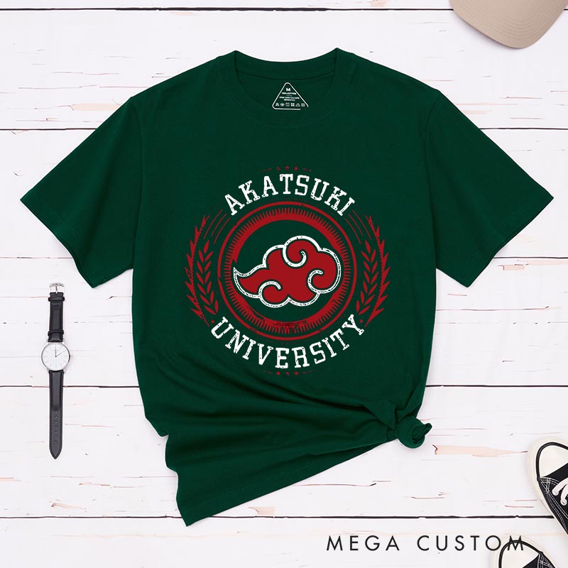 Personalized Ninja University Classic T-Shirts Japanese Manga Comic Tshirt for Anime Lovers