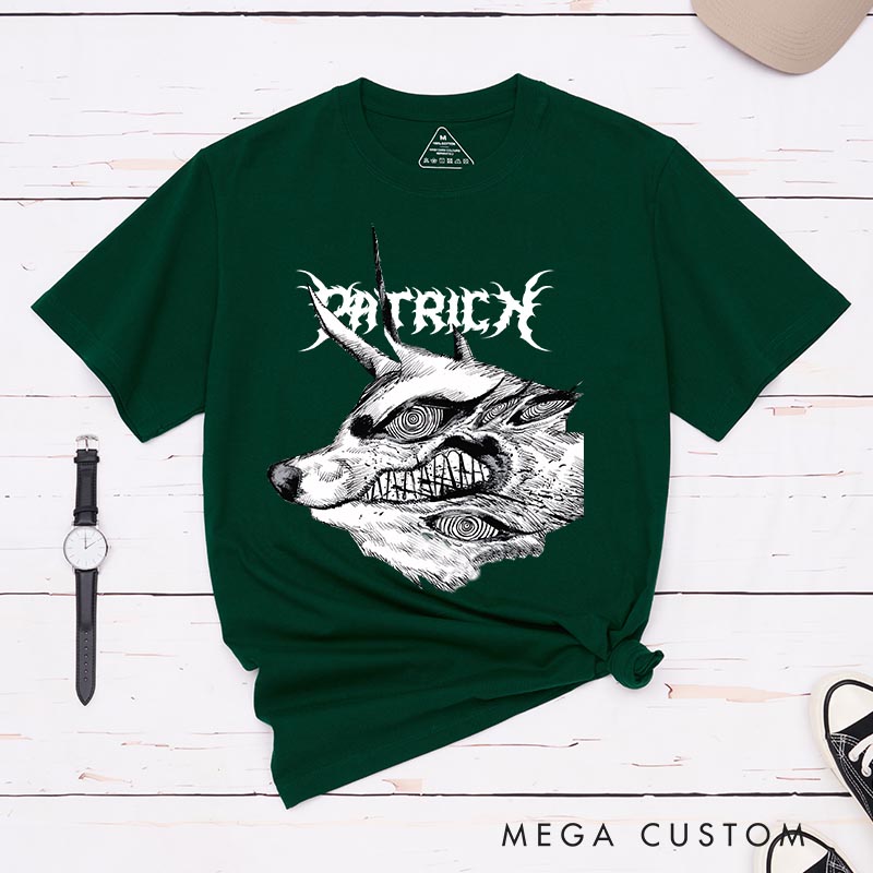 Personalized Chain Saw Dog Anime Classic T-Shirts Japanese Manga Comic Tshirt for Anime Lovers