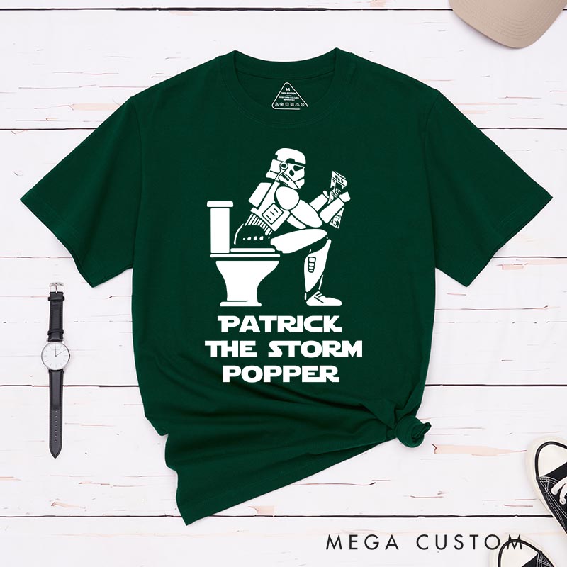 Personalized the Storm Popper Classic T-Shirts Funny Geek Tshirt for Movie Lovers