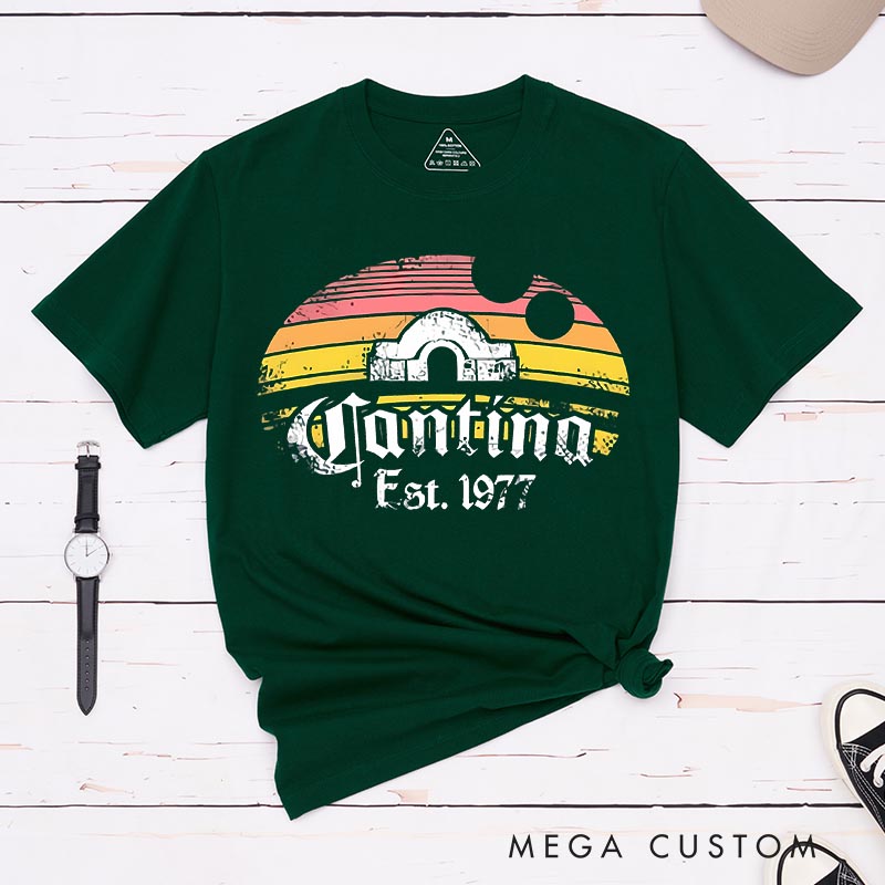 Personalized Galaxy Cantina Classic T-Shirts Funny Geek Tshirt for Movie Lovers