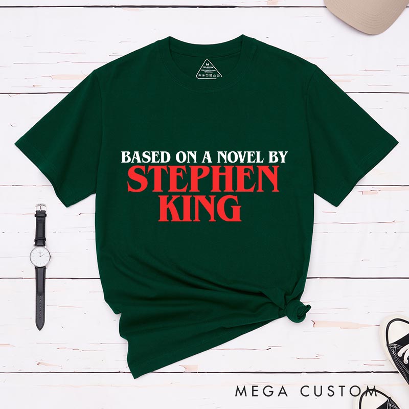 Personalized Based on a Novel by S Classic T-Shirts Horror Halloween Tshirt for Movie Book Lovers