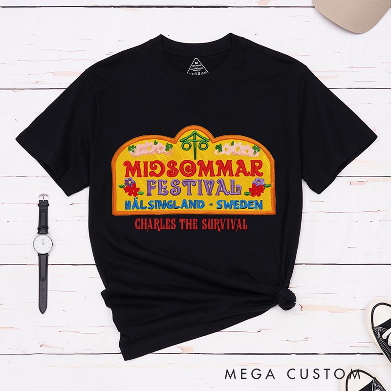 Personalized Midsommar Festival Horror Halloween Classic T-Shirts for Movie TV Show Lovers