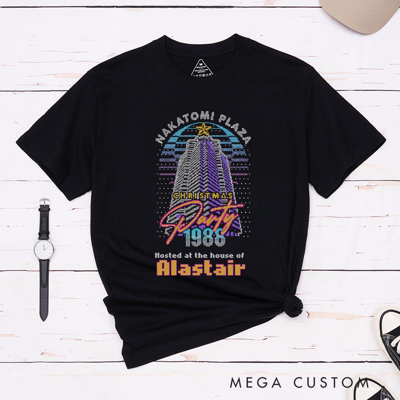 Personalized 1988 Christmas Party Movie Classic T-Shirts Christmas Holiday Tshirt Movie Fan Shirt