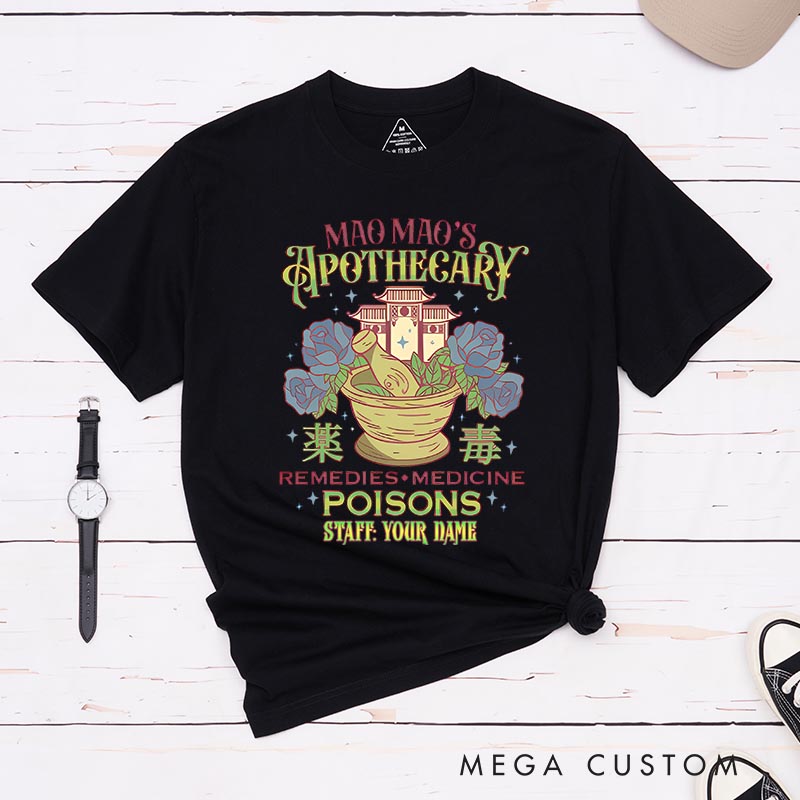 Personalized Apothecary Poisons Classic T-Shirts Japanese Kawaii Manga Comic Tshirt for Anime Lovers