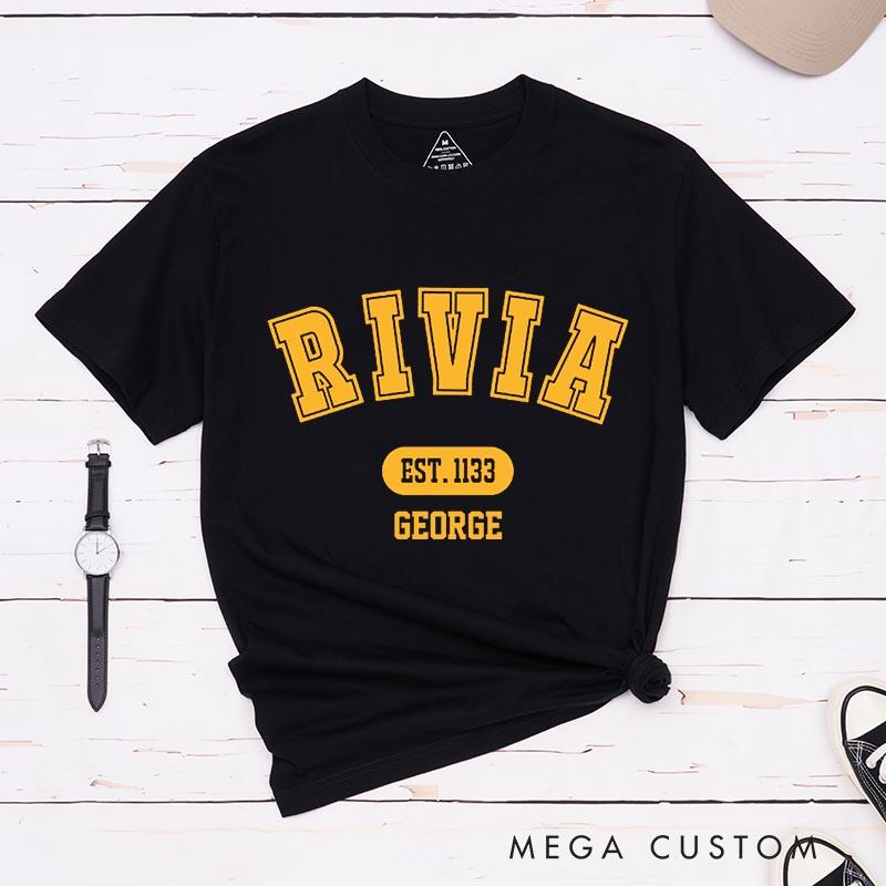 Personalized Rivia University Witcher Classic T-Shirts Video Game Tshirt Geek Gaming Nerd Shirt