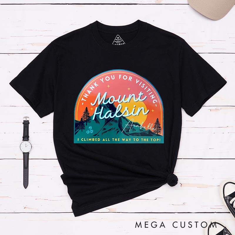 Personalized Mountain Halsin Game Classic T-Shirts CRPG Druid Video Game Tshirt Fantasy Game Shirt