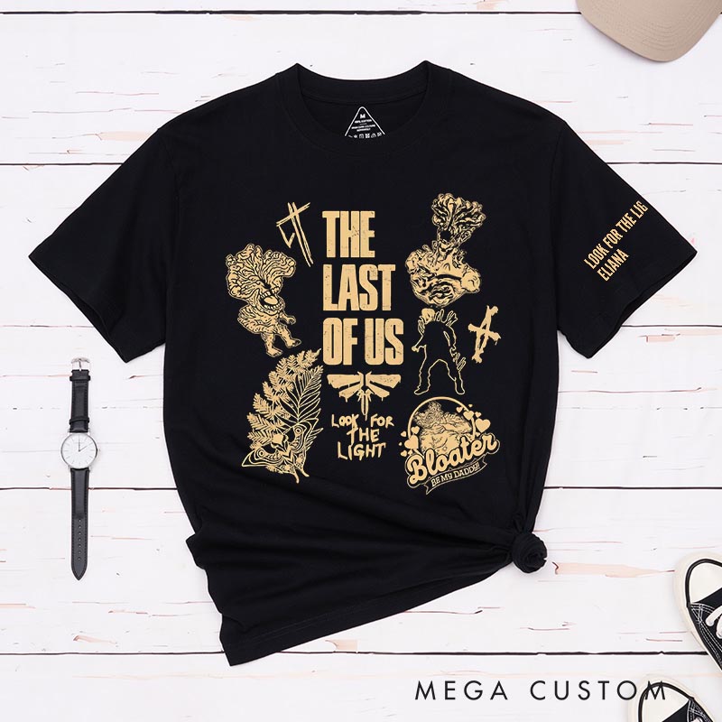 Personalized the Last World Movie Classic T-Shirts Survival TV Show Tshirt for Movie Lovers Gamers