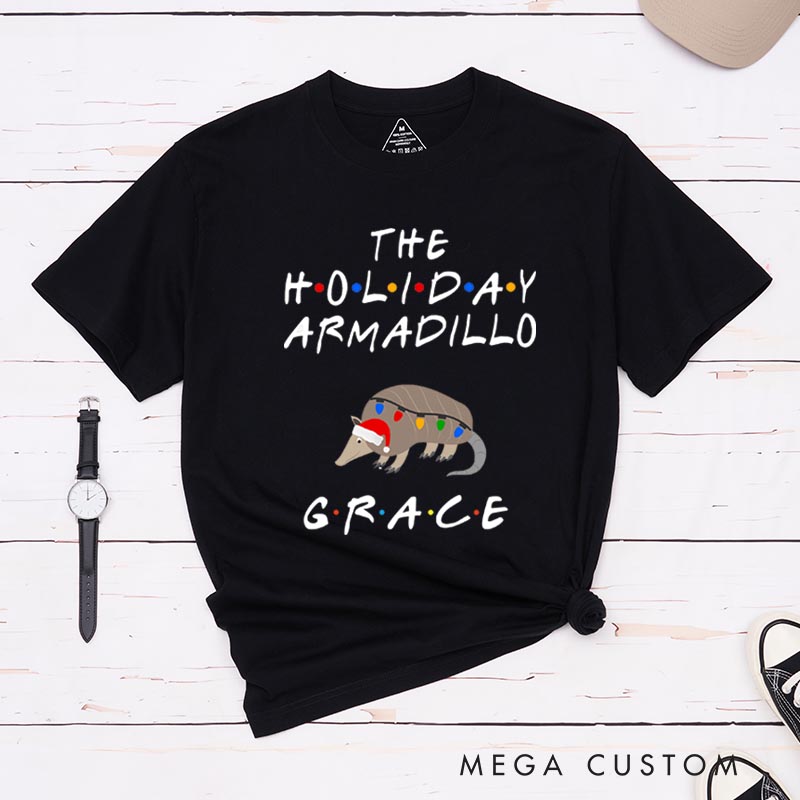 Personalized The Holiday Christmas TV Show Classic T-Shirts Vintage Holiday Movies Tshirt Family Movie Shirt