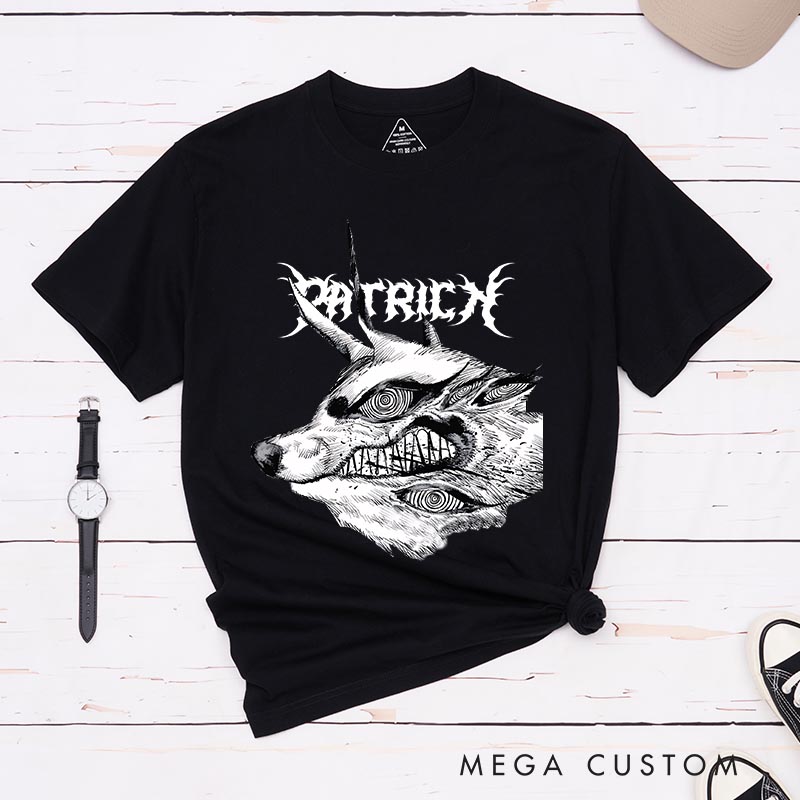 Personalized Chain Saw Dog Anime Classic T-Shirts Japanese Manga Comic Tshirt for Anime Lovers