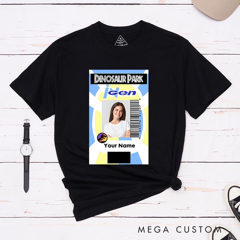 Personalized Park Gen Lab Tech Movie Classic T-Shirts Dinosaur Tshirt for Movie Lovers 90s Park Fan