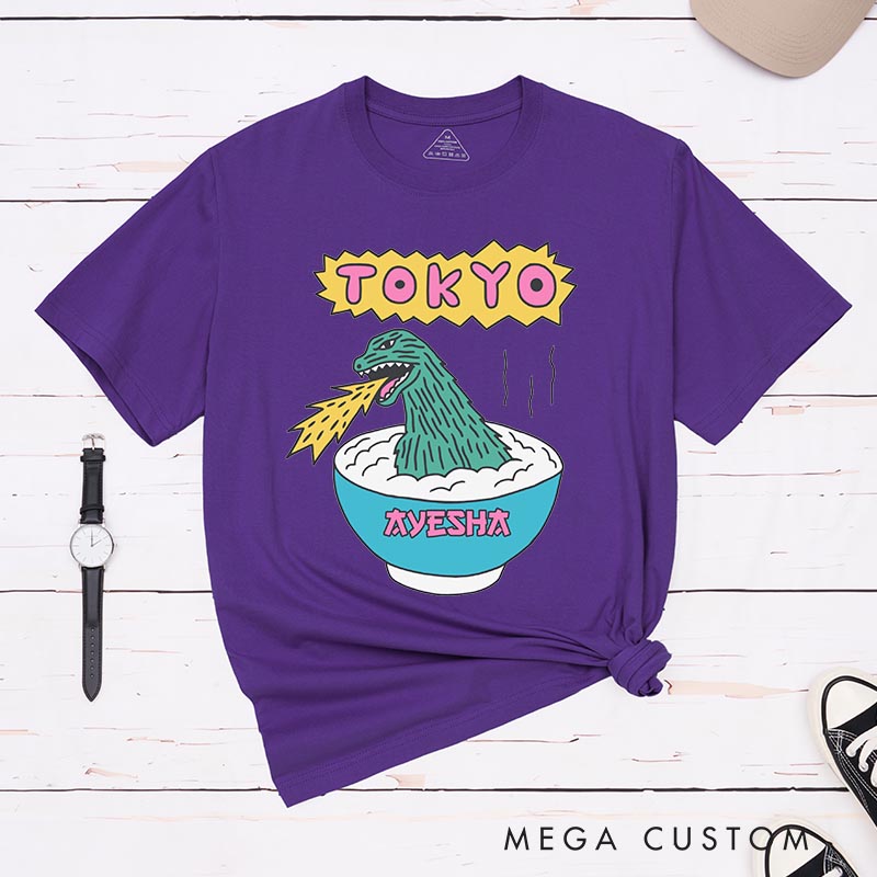 Personalized Tokyo Monster Anime Classic T-Shirts Japanese Vintage Tshirt for Anime Lovers