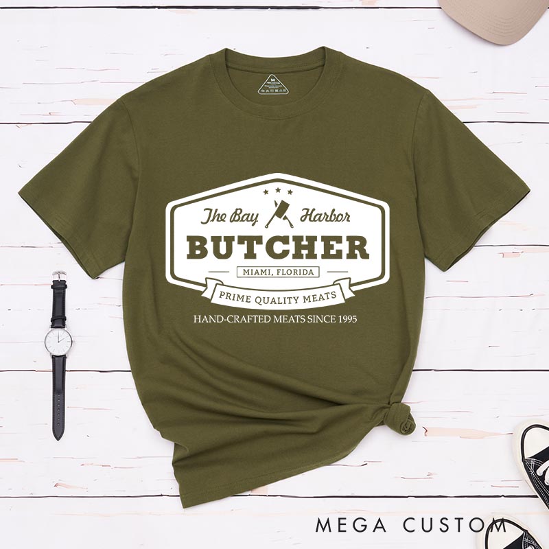 Personalized the Butcher Movie Classic T-Shirts Horror TV Show Tshirt Horror TV Series Shirt