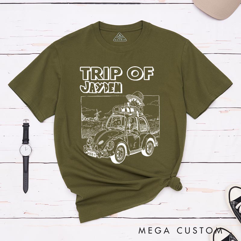 Personalized Anime Travel Classic T-Shirts Japanese Manga Tshirt Comic Shirt for Anime Lovers