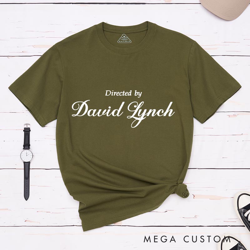 Personalized Directed By D Classic T-Shirts Horror Halloween Tshirt for Movie TV Show Lovers