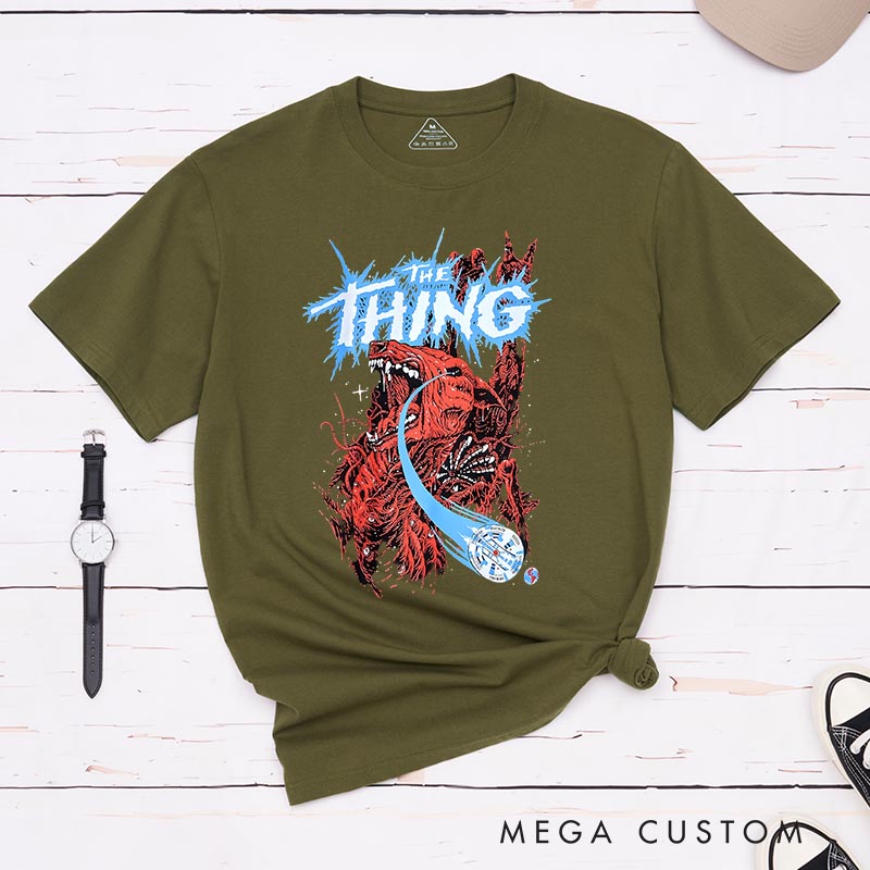 Personalized 100% Human Horror Halloween Classic T-Shirts for Movie TV Show Lovers