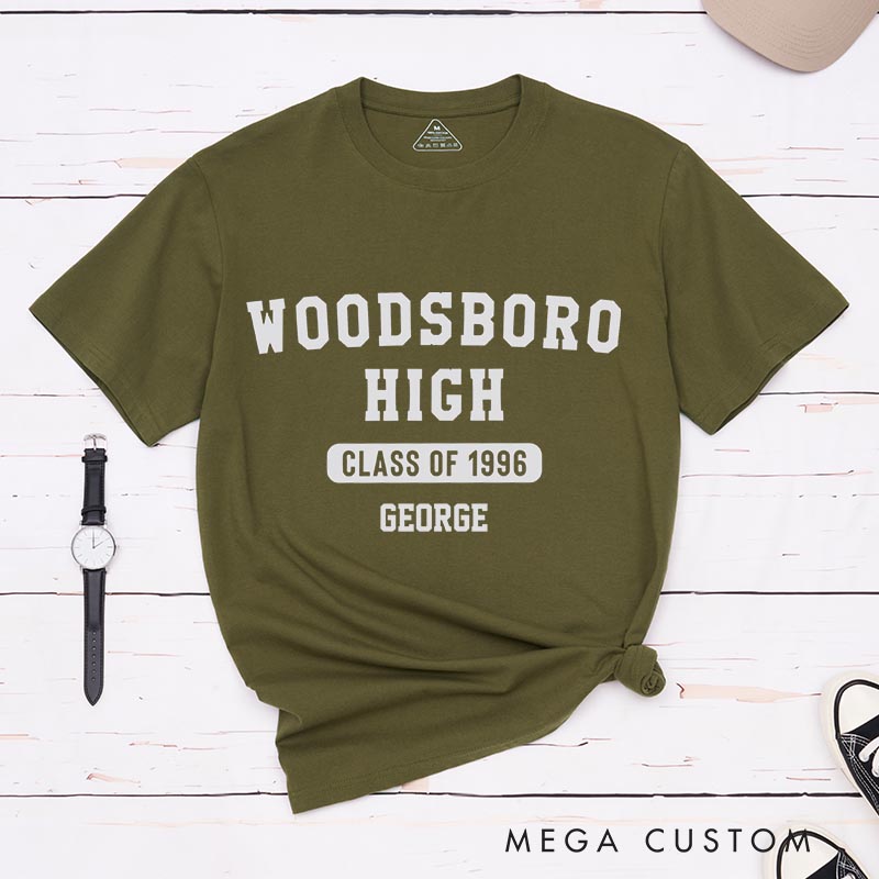Personalized Woodsboro Classic T-Shirts Horror Movie Tshirt 80s Horror Movie Shirt