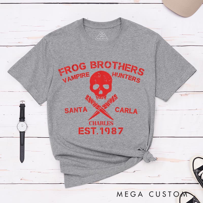 Personalized Vintage Frog Brothers Movie Classic T-Shirts Retro Halloween Film Fan Tshirt