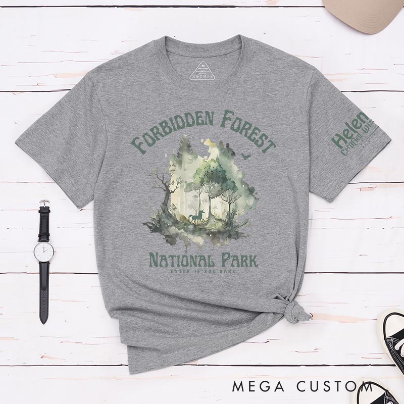 Personalized Restricted Forest Magic Movie Classic T-Shirts Magic Movie and Book Tshirt for Film Lovers Book Worms