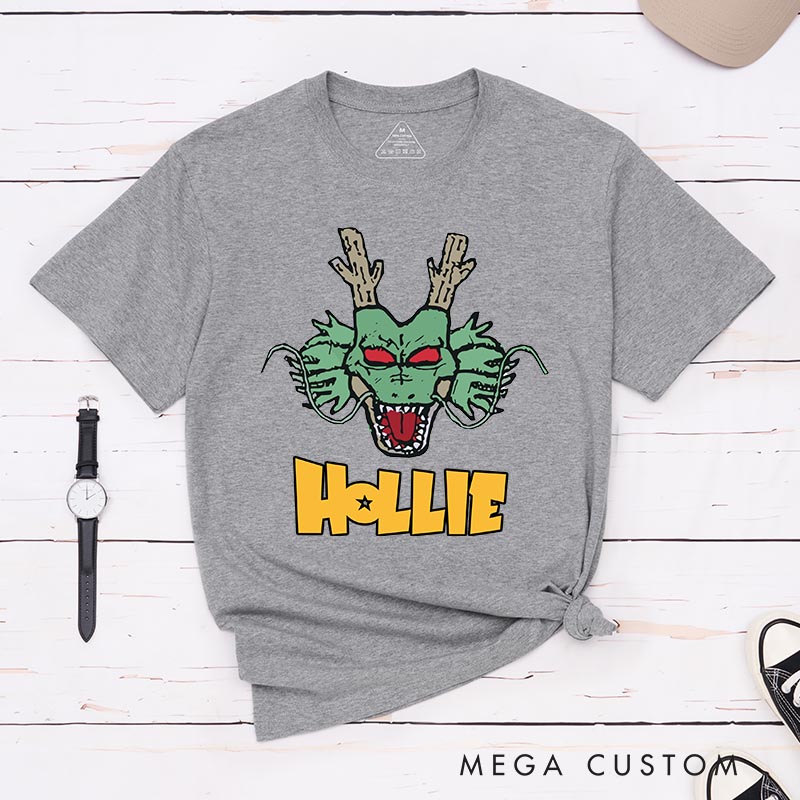 Personalized Dragon Anime Classic T-Shirts Japanese Manga Comic Tshirt for Anime Lovers