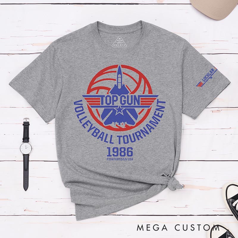 Personalized Pilot Volleyball Movie Classic T-Shirts Independence Day Tshirt Veterans Day Shirt