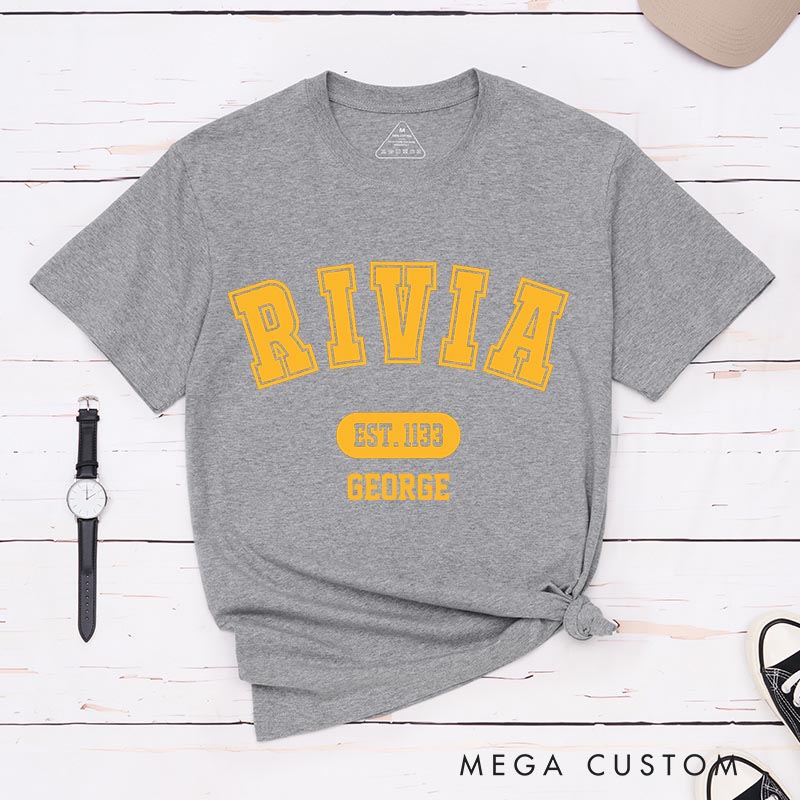 Personalized Rivia University Witcher Classic T-Shirts Video Game Tshirt Geek Gaming Nerd Shirt